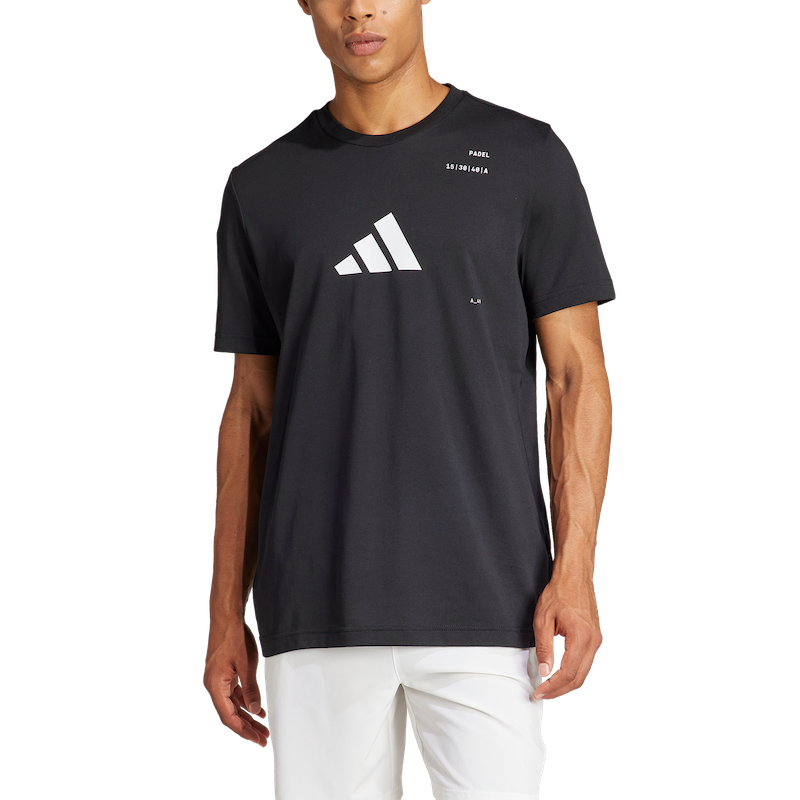 Padel Graphic Tee Black 2024